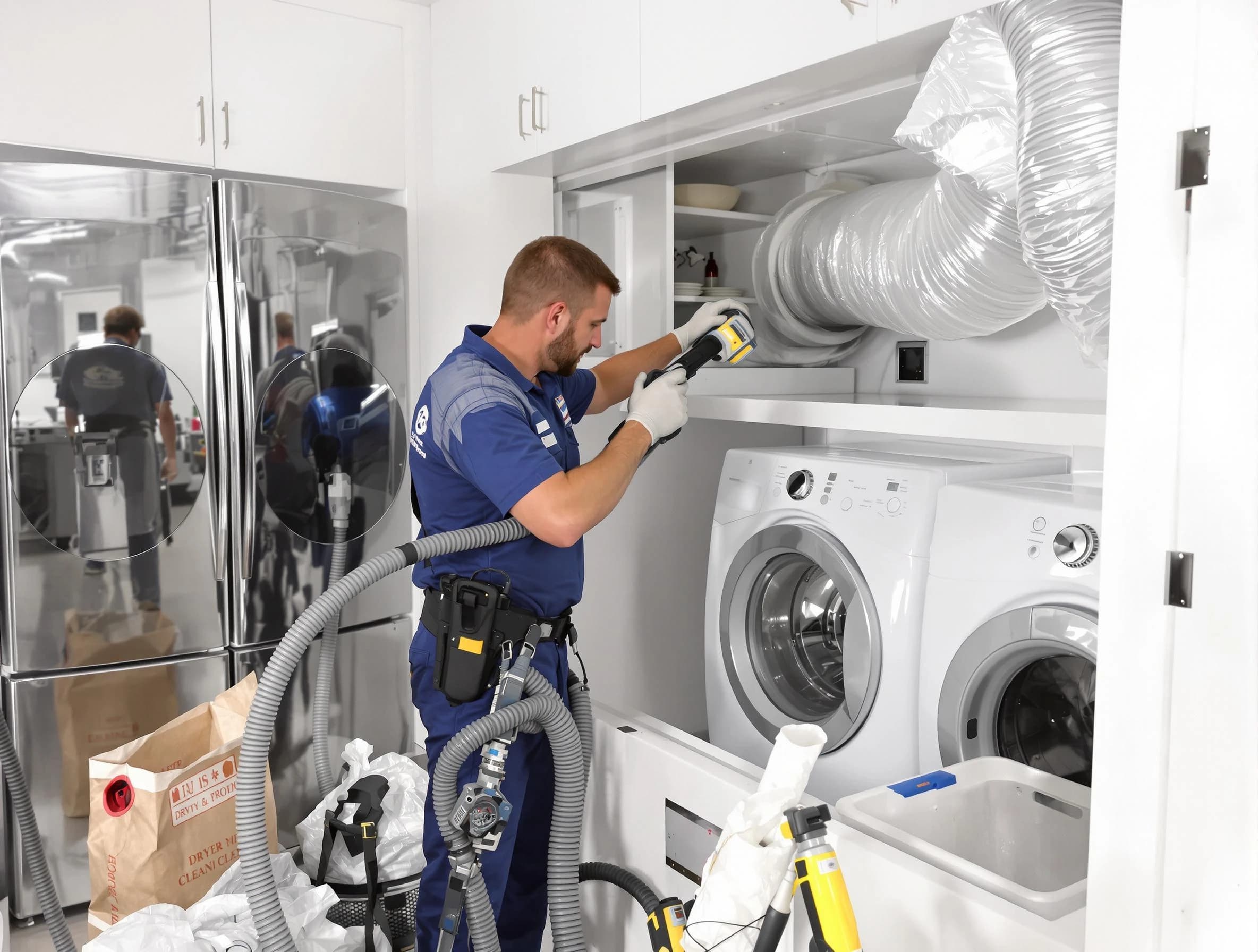 Professional duct cleaning by Stockbridge Dryer Vent Cleaning in Stockbridge