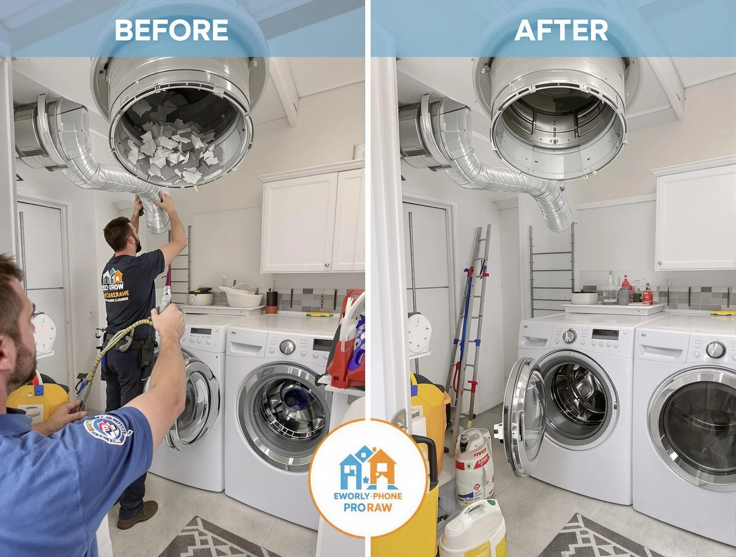 Residential dryer vent cleaning by Stockbridge Dryer Vent Cleaning in Stockbridge