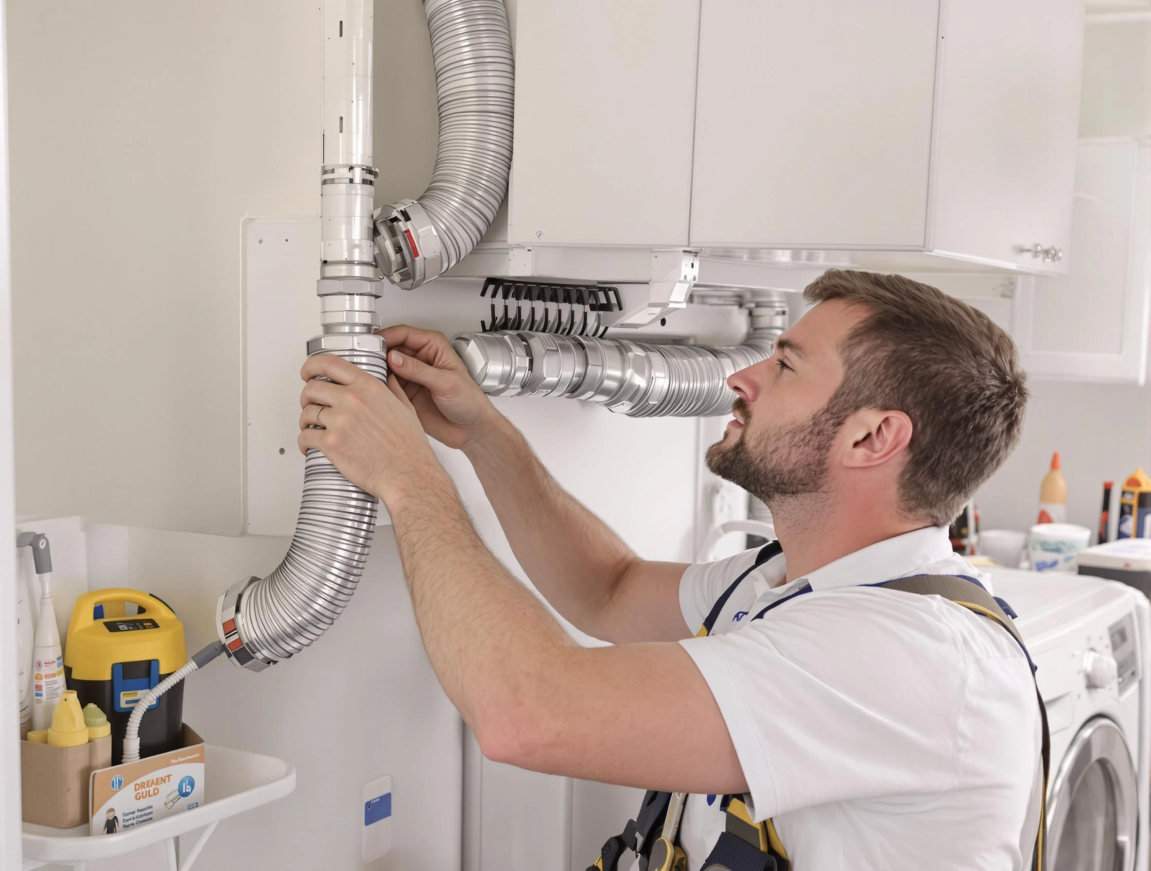 Professional dryer vent repair and installation by Stockbridge Dryer Vent Cleaning in Stockbridge