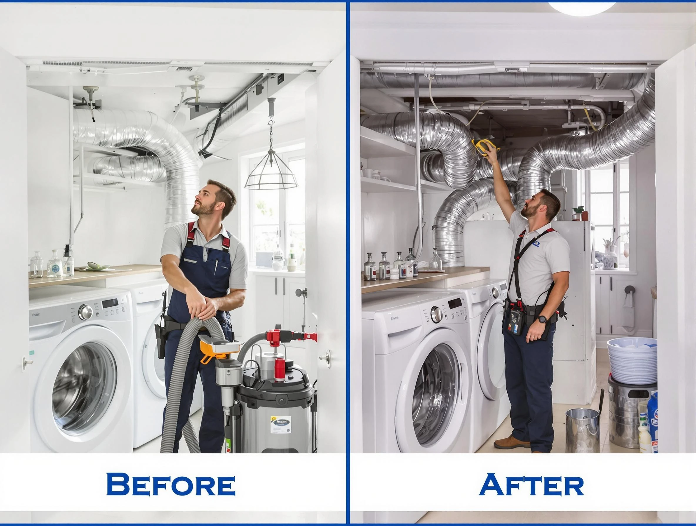 Expert gas dryer vent cleaning by Stockbridge Dryer Vent Cleaning in Stockbridge