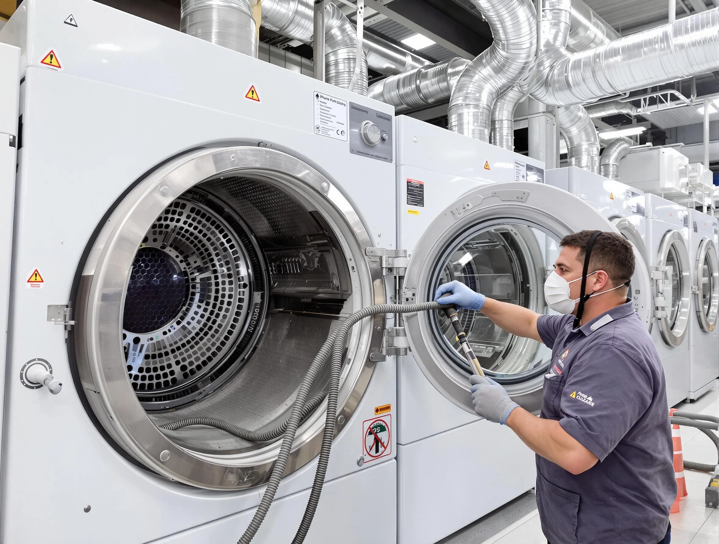 Industrial-grade dryer vent cleaning by Stockbridge Dryer Vent Cleaning in Stockbridge